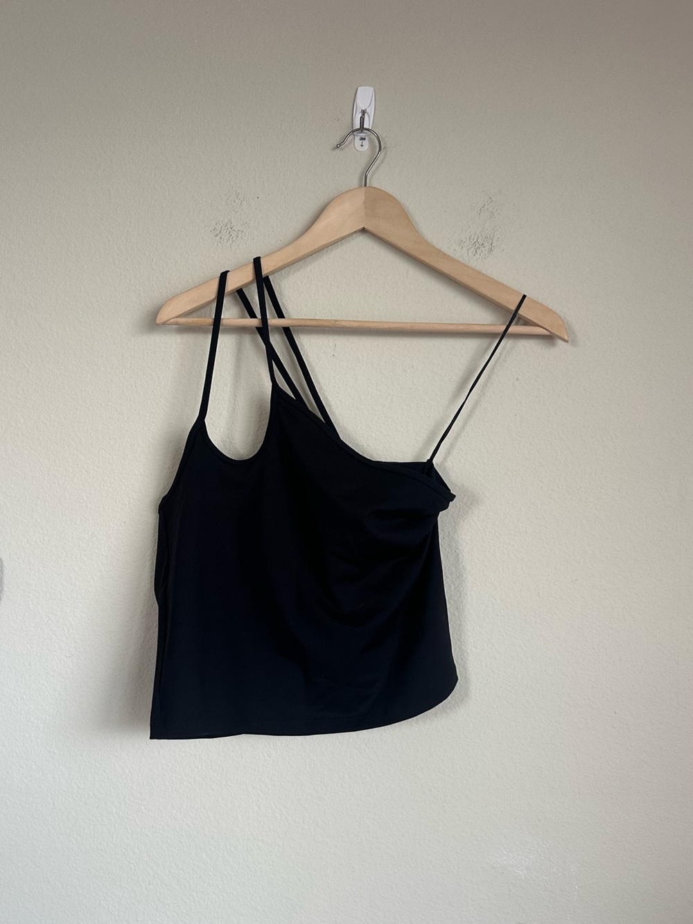 Abercrombie & Fitch Strappy One Shoulder Crop Tank